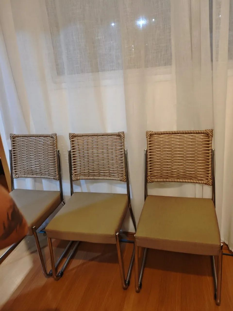 3 Cadeiras Claudia Aço Nobre - Foto 5