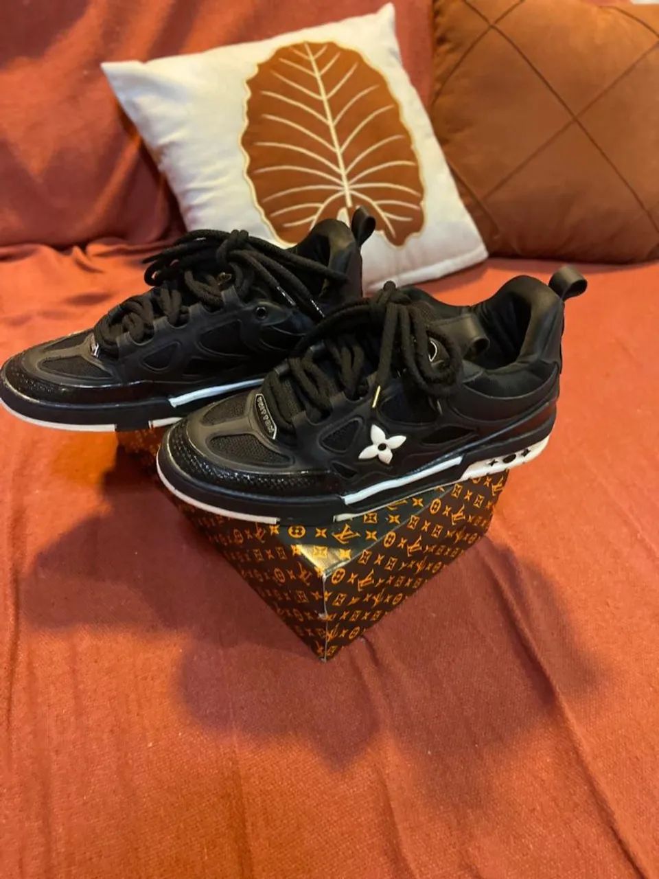 Tênis Louis Vuitton Importado Preto
