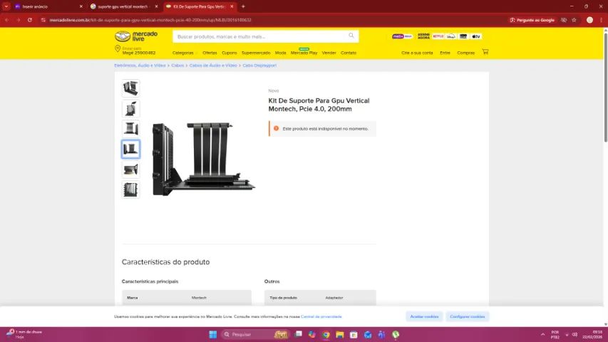pc gamer tópD+ com 32gddr5/ munitor 27 ips 180 hz - Foto 5