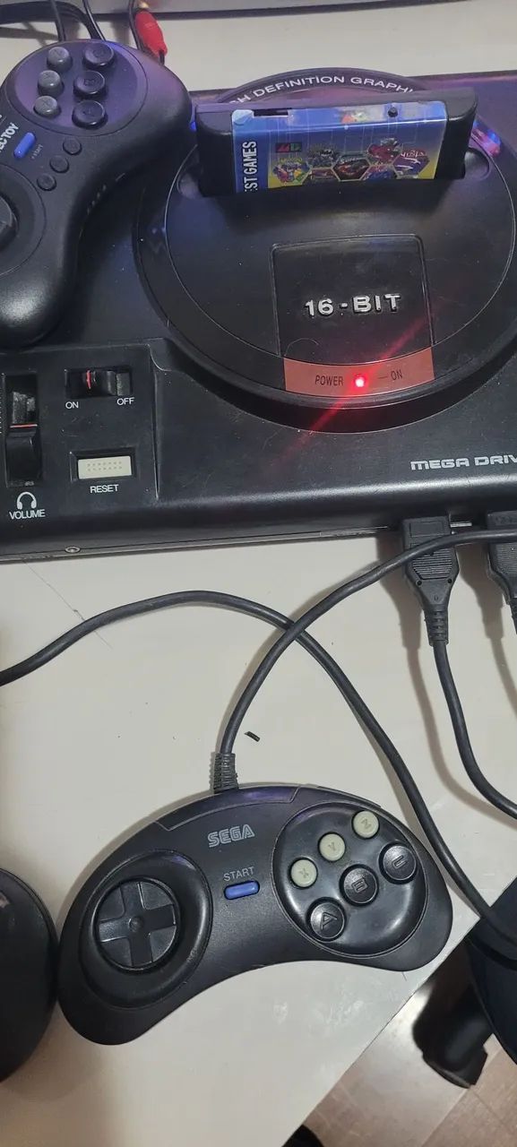 Mega Driver Completo e todo Original em perfeito funcionamento e estado - Foto 5