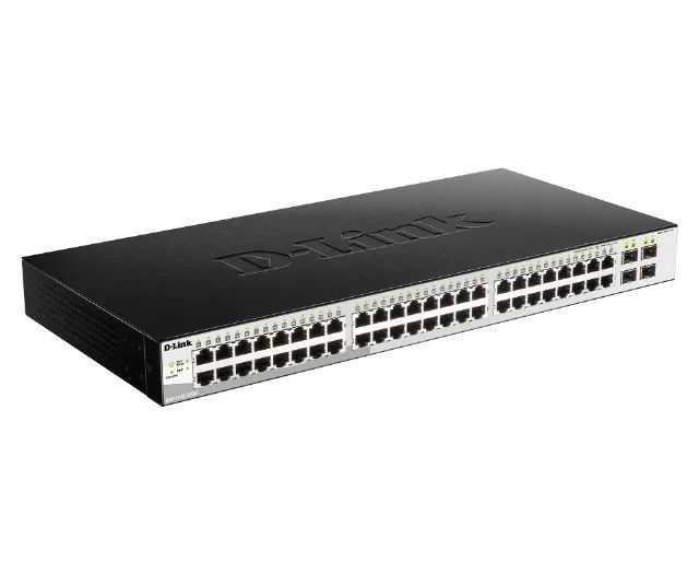 Switch de Rede D-Link DGS-1210-52 48 Portas Comutação 13 GB/s