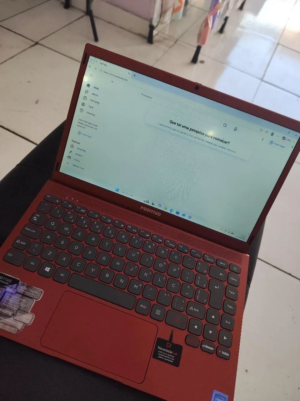 Notebook Positivo Motion Q4128C 4GB 128GB + Fonte