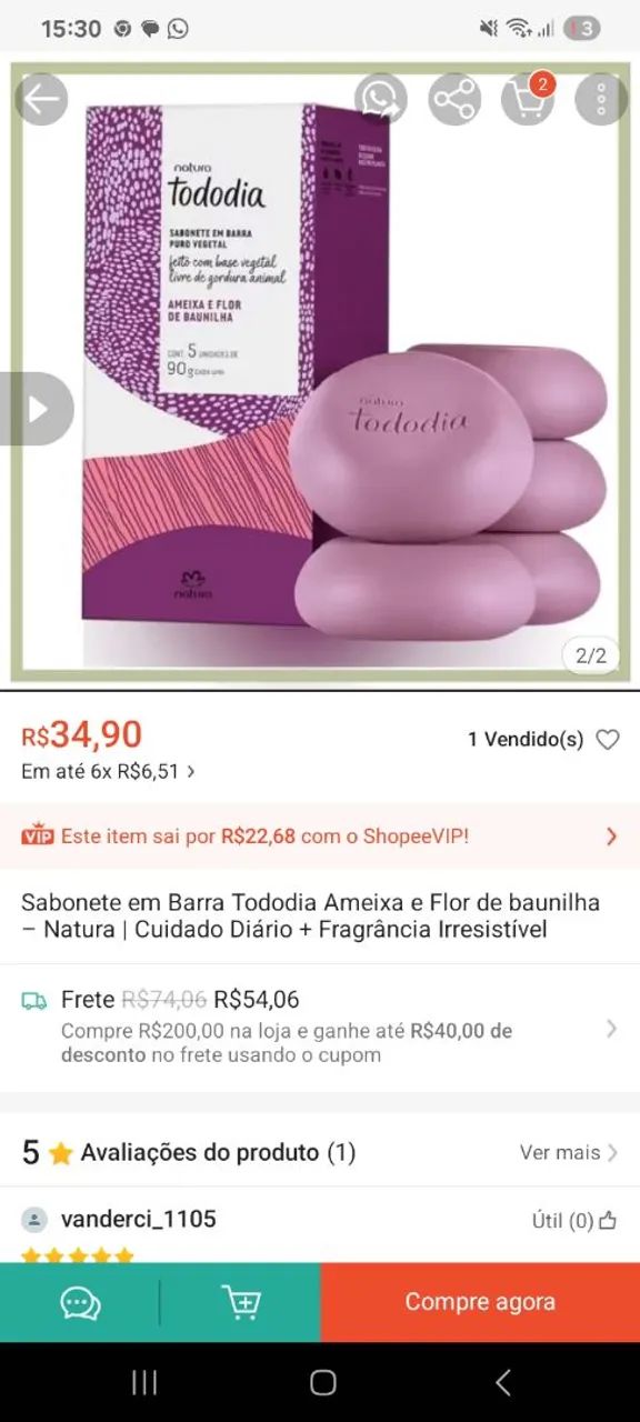 Sabonete natura  - Foto 3