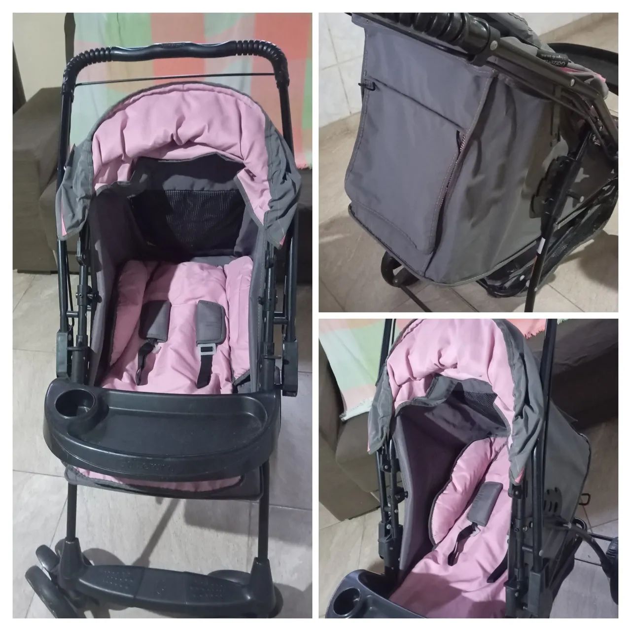 Carinho de Bebê em ótimo estado - Foto 4