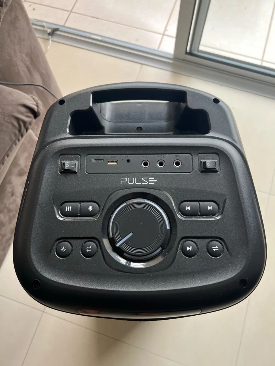 Caixa de Som Pulsebox 2 SP510 1100W RMS Bluetooth LED - Foto 2