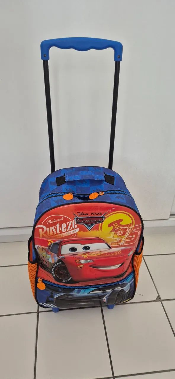 Mochila com rodinhas Hot Wheels 