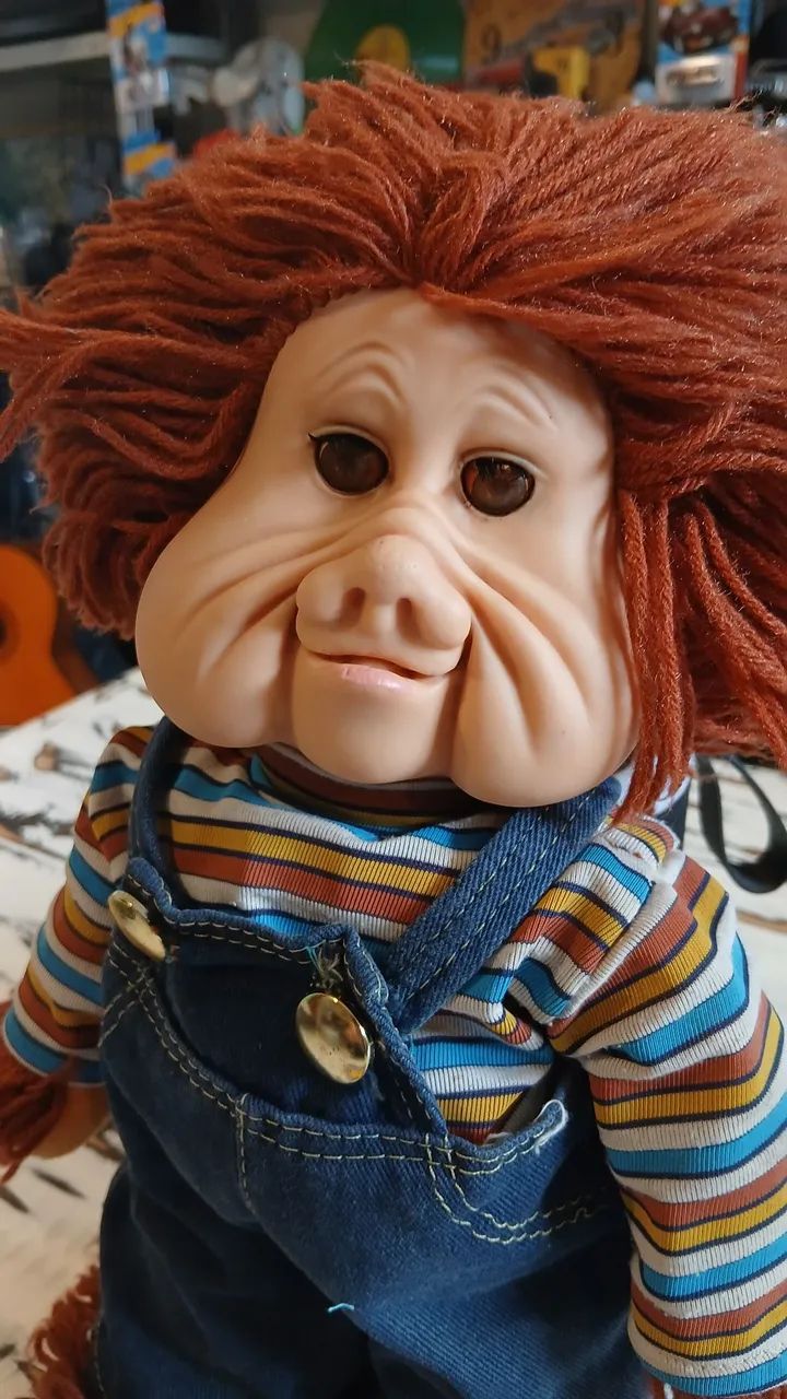Boneco Fofão original anos 80. Da Mimo. E disco - Foto 3