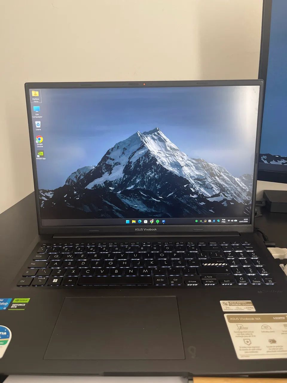 Notebook asus Vivobook 16x