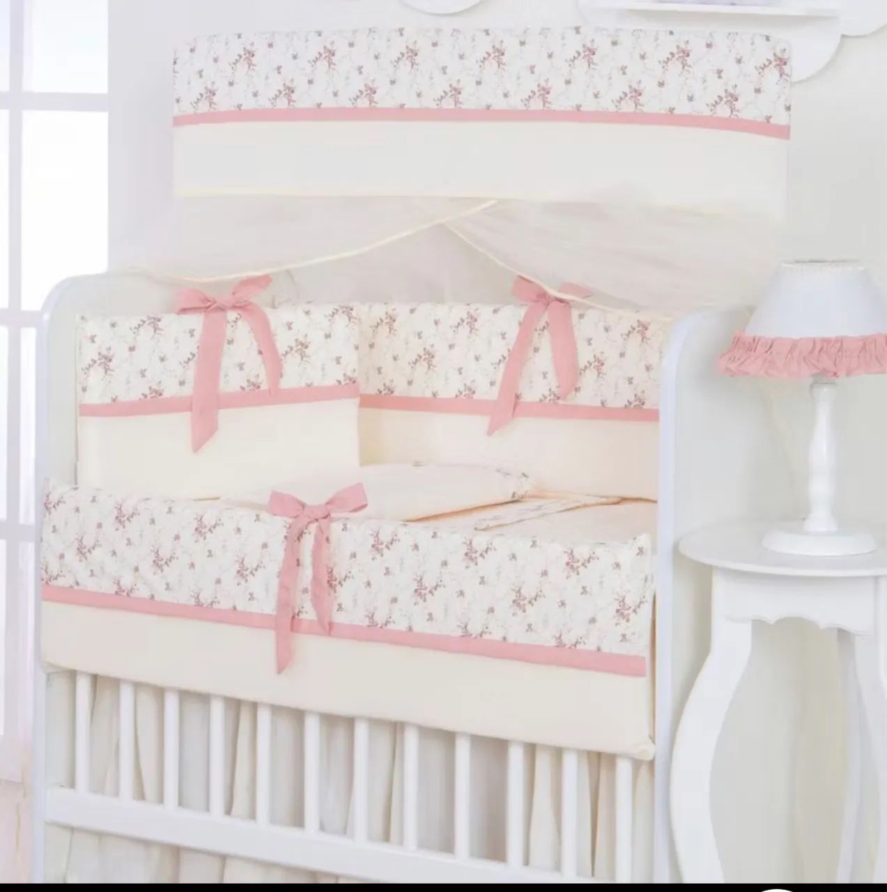 02 Kit para mine berço/Moisés 