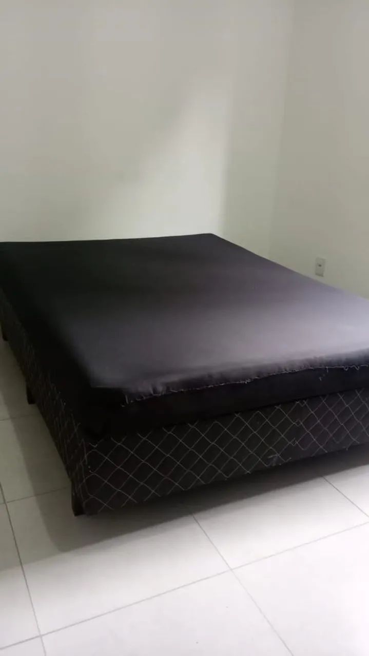 Cama Box Casal All Black - Promoção Imperdível