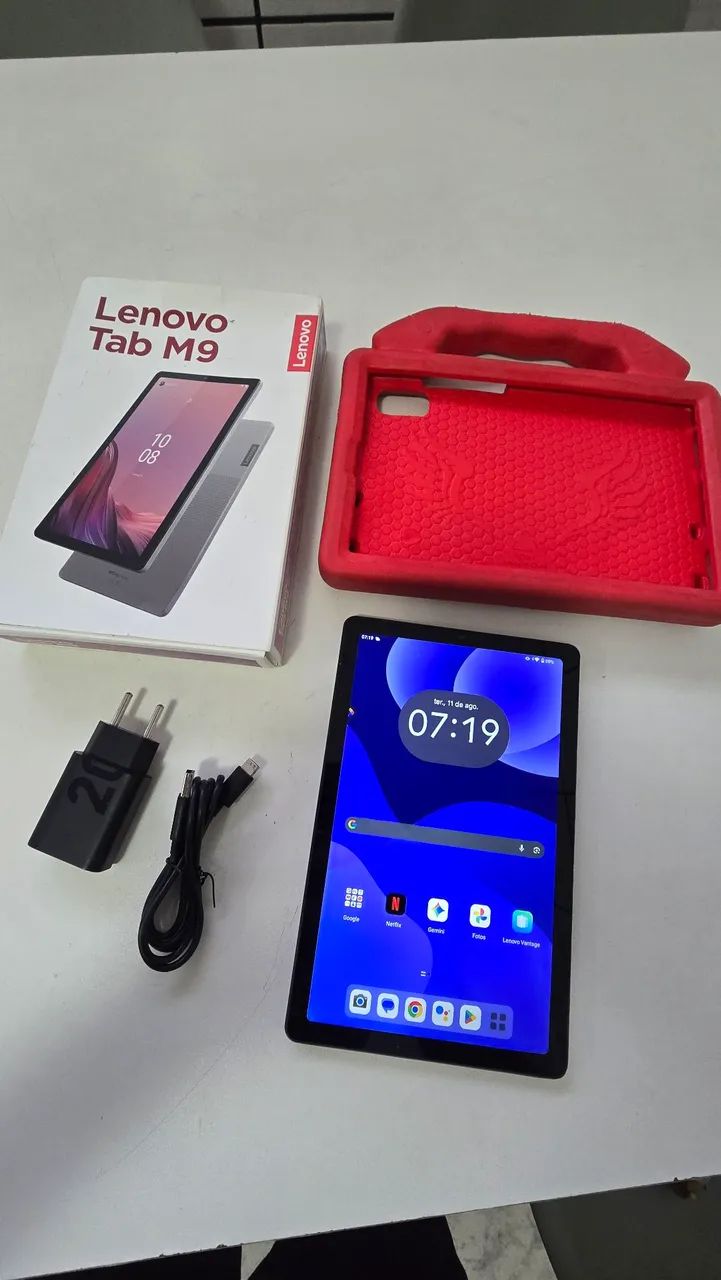 Tablet Lenovo M9 64gb 4gb ram em bom estado 