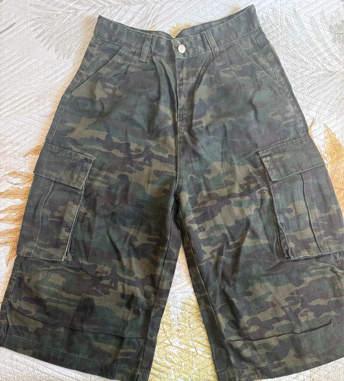 Bermunda 100% algodão camuflada  - Foto 2