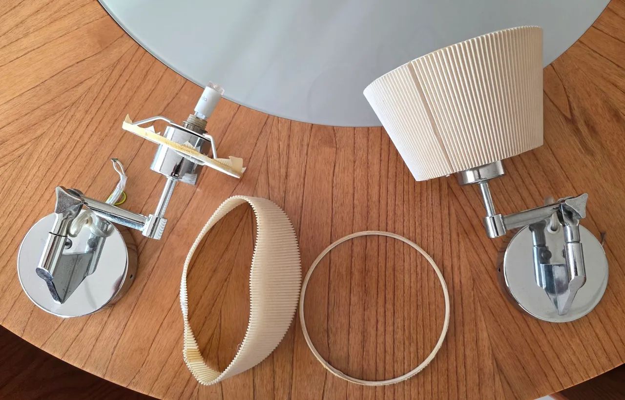Luminária Articulada Com Cúpula Para Cabeceira de Cama - Foto 4