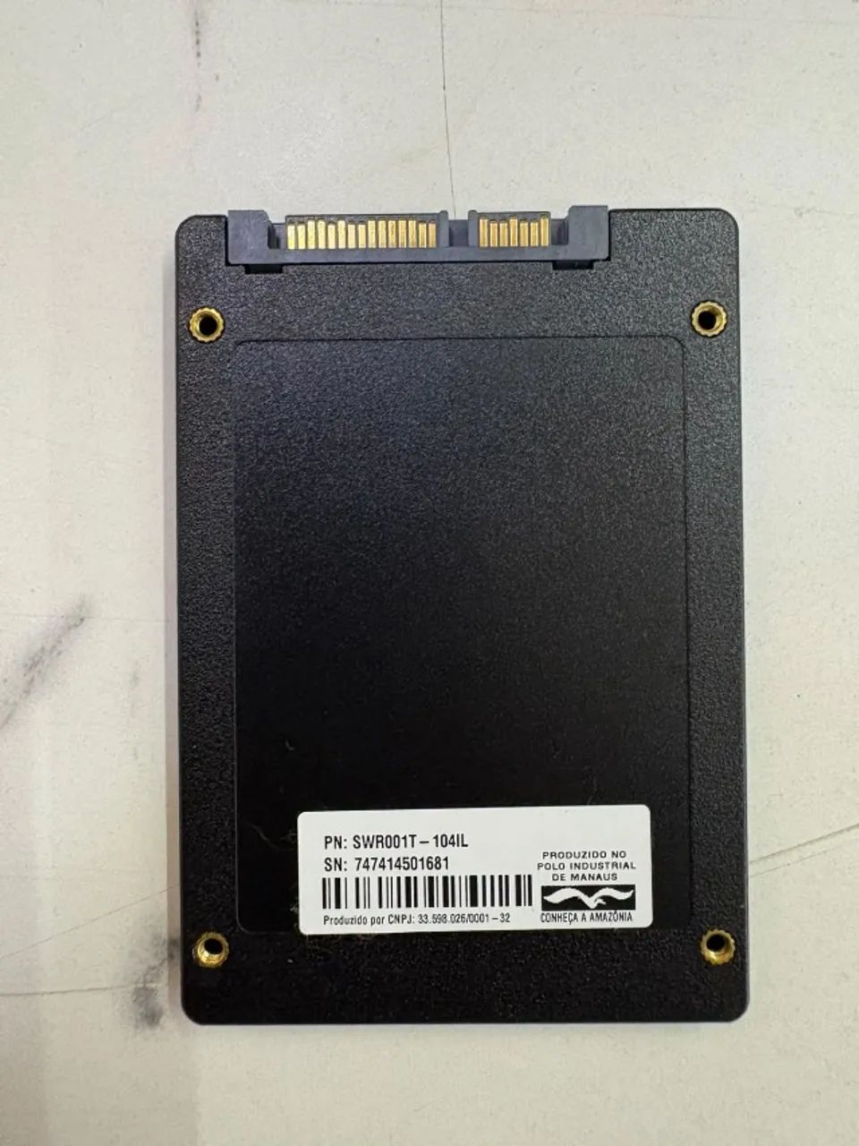SSD 1TB SATA Winmemory - Impecável - Faço Envio - Foto 2