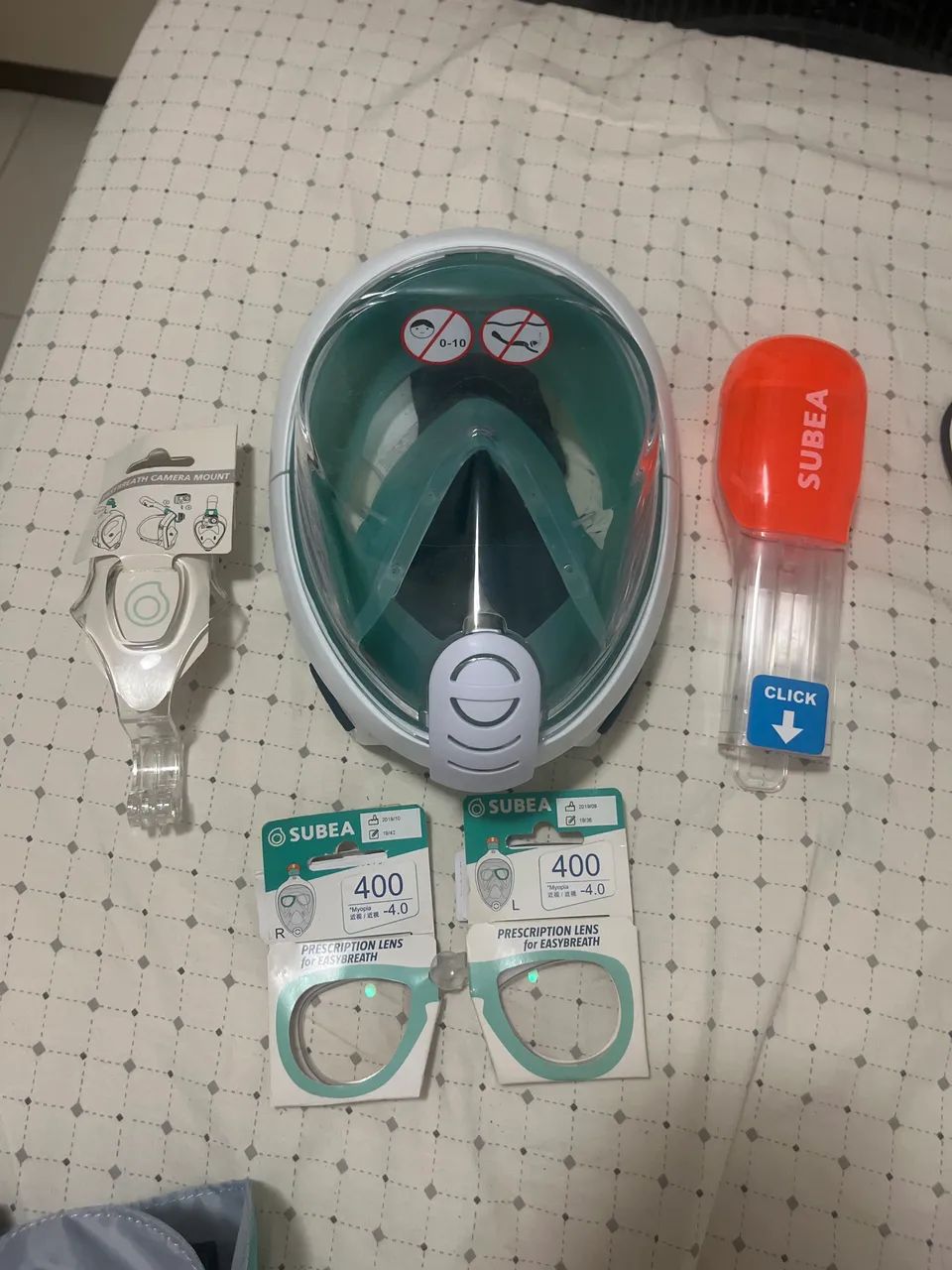 SUBEA Easybreath - Máscara de mergulho - Foto 4