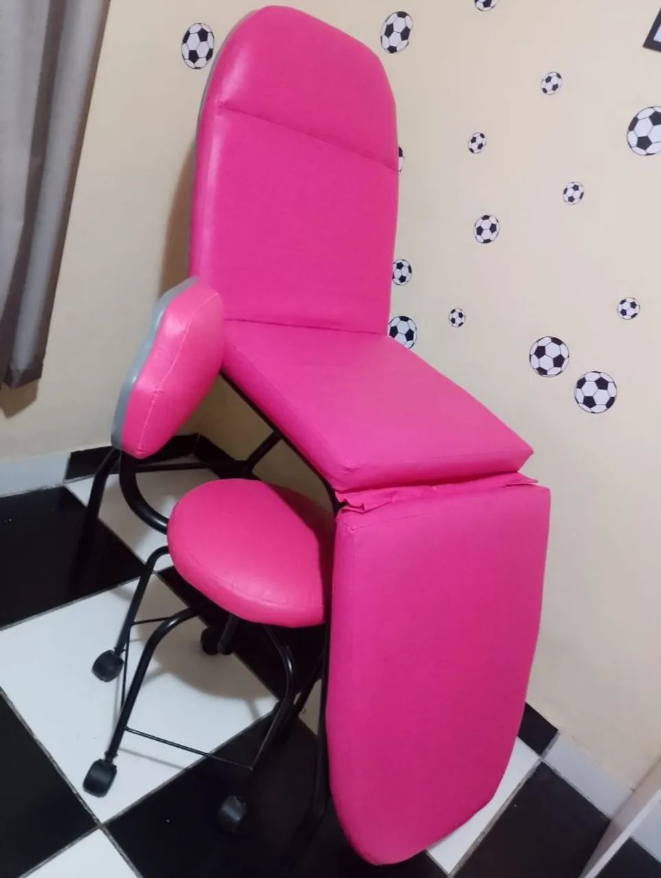 Maca 3 posições com cadeira mocho