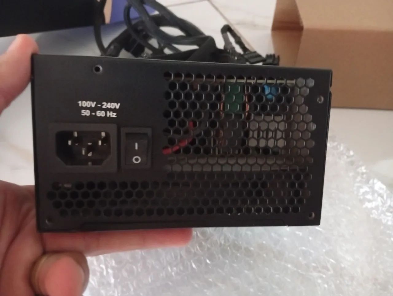Fonte EVGA 650W Bivolt para PC Gamer - Funcionando Perfeitamente - Foto 4