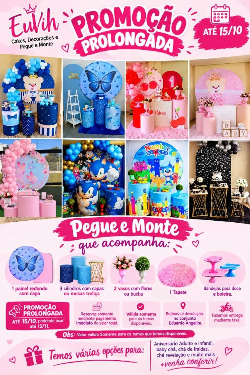 Pegue e Monte de ¹? por R$ 100