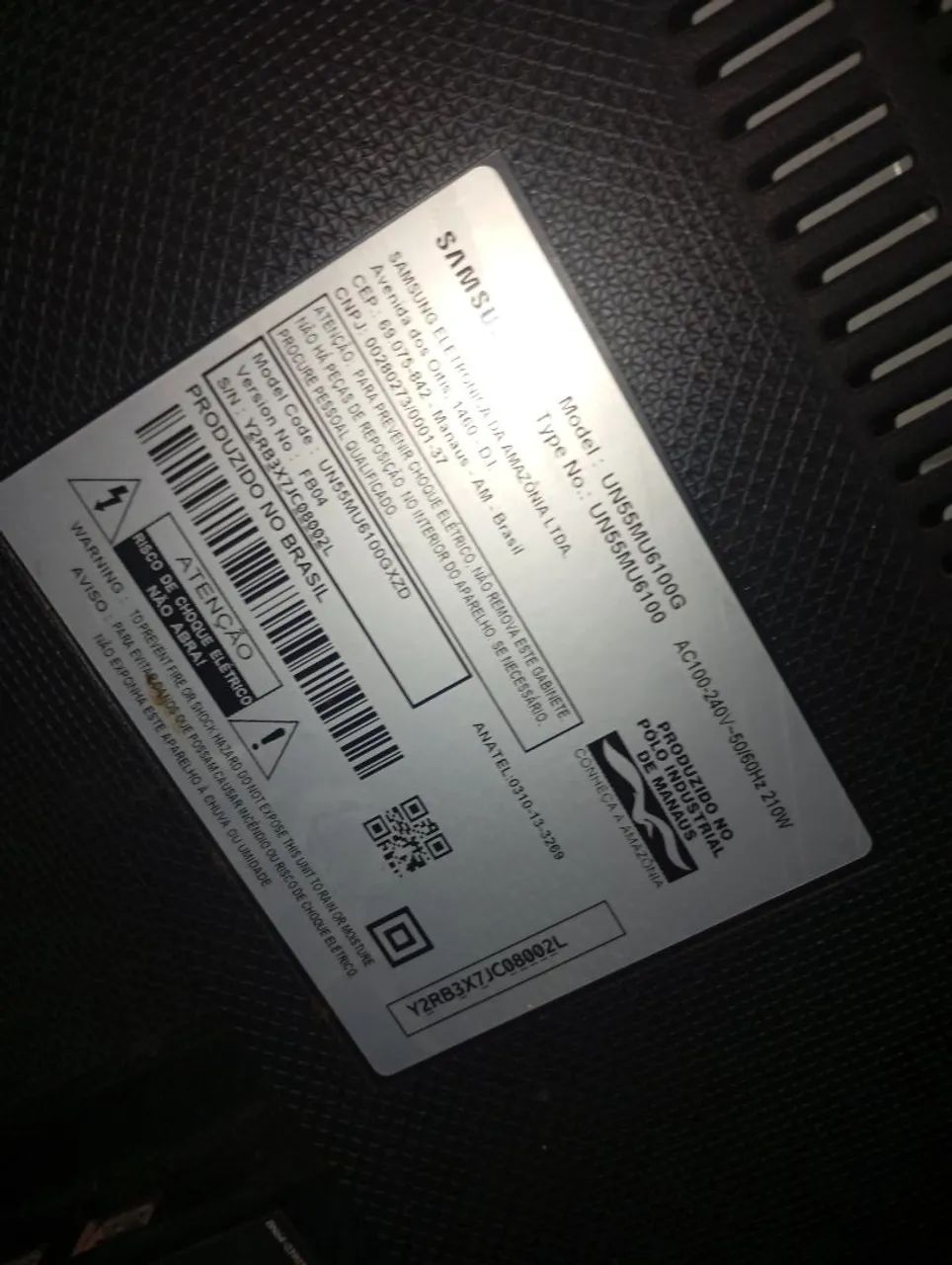 Vende ou troca TV Samsung de 55 polegadas - Foto 5