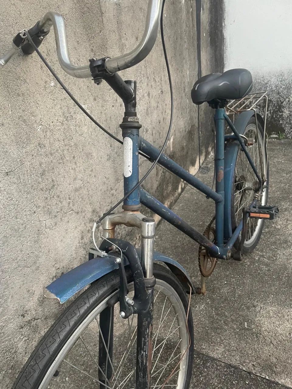? Bicicleta Retrô Azul - Foto 4