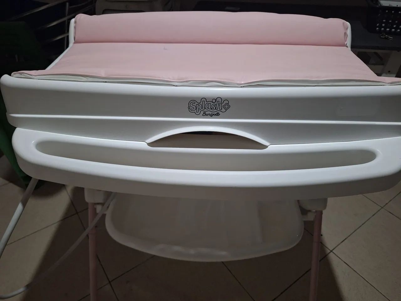Banheira Splash Rose Madder - Burigotto com trocador