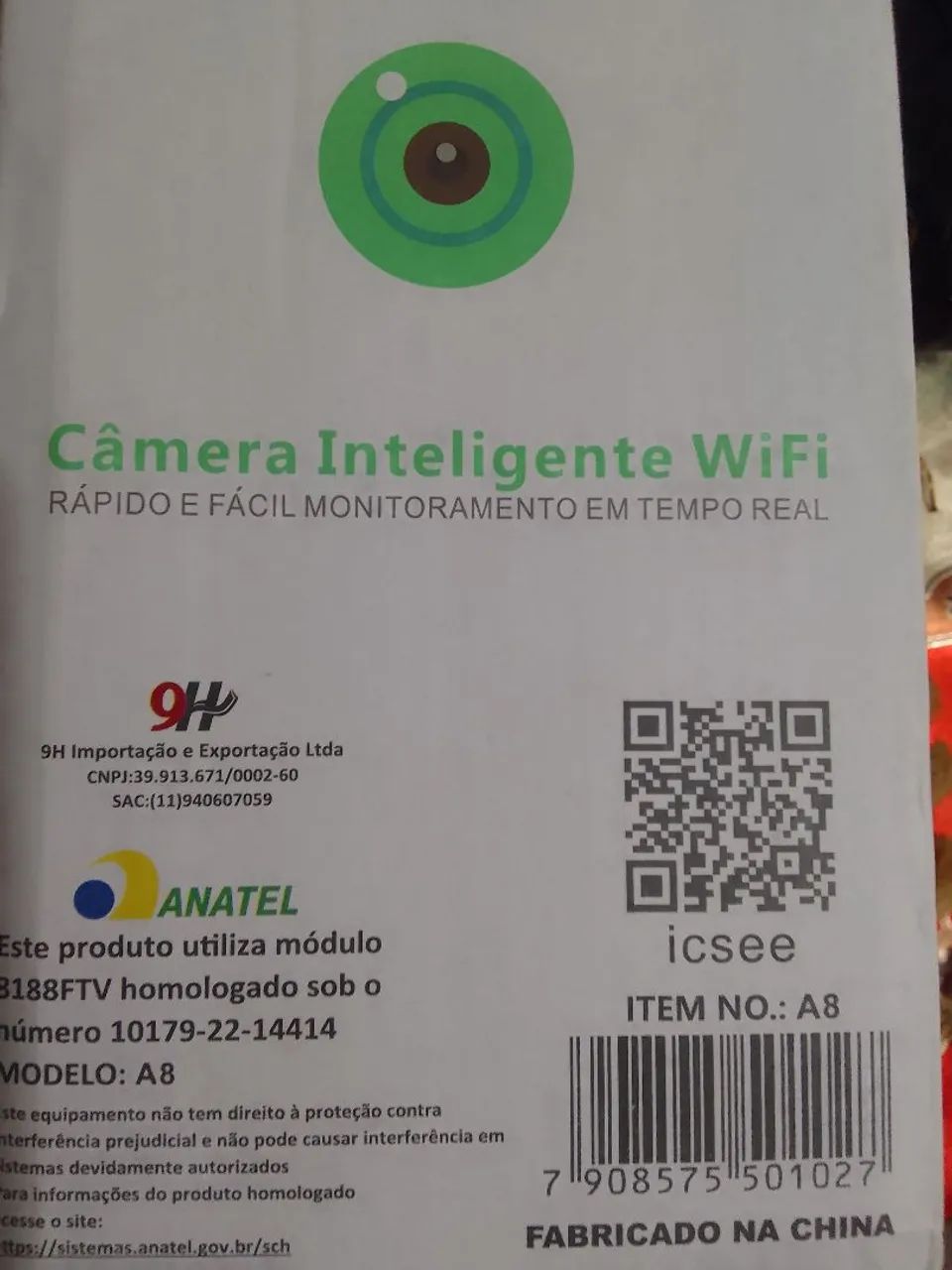 Câmera inteligente 360° Wi Fi - Foto 2