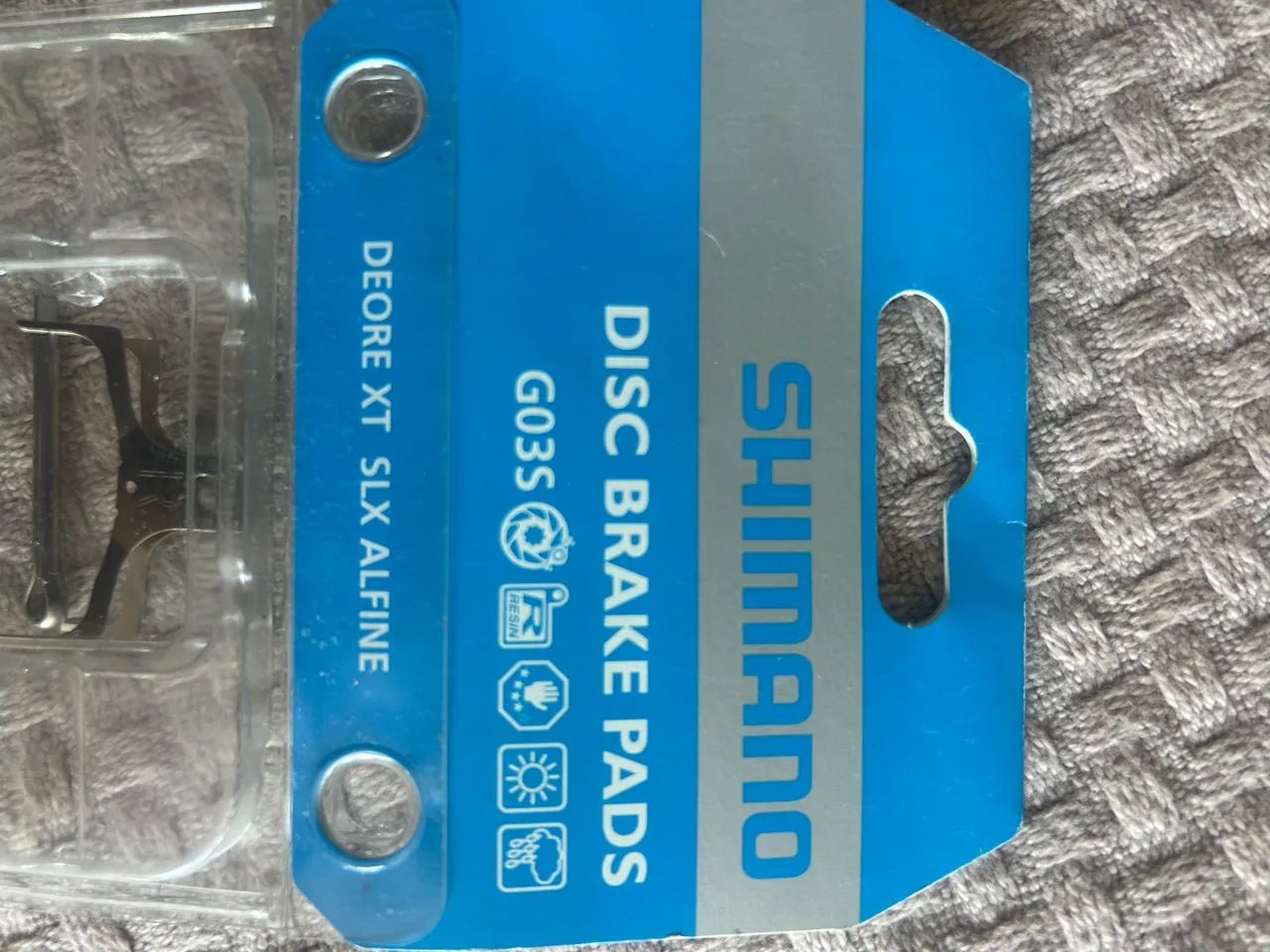 Pastilha de freio SHIMANO G03S - Foto 5