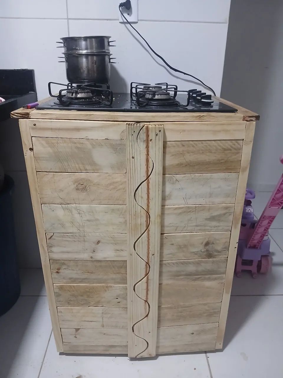 Balcão de cooktop 