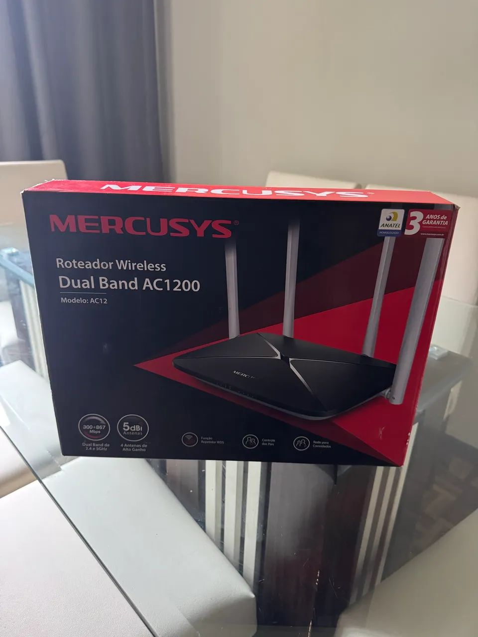 Router mercusys AC1200