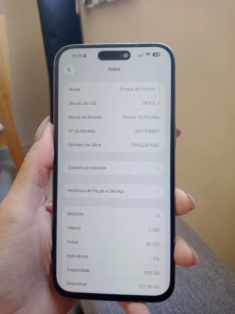 Vendo IPhone 15 pro Max 252GB