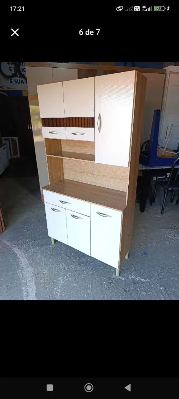 Kit Cozinha Compacto 6 portas Novo