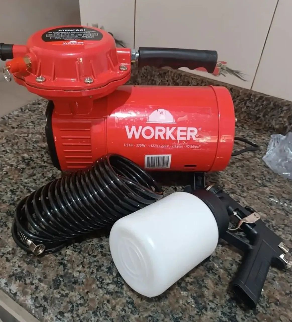 Compressor de ar worker  - Foto 2