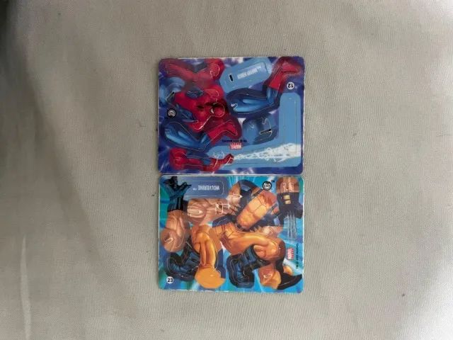 9 TAZOS MARVEL MONTAVEIS ELMA CHIPS - Foto 2