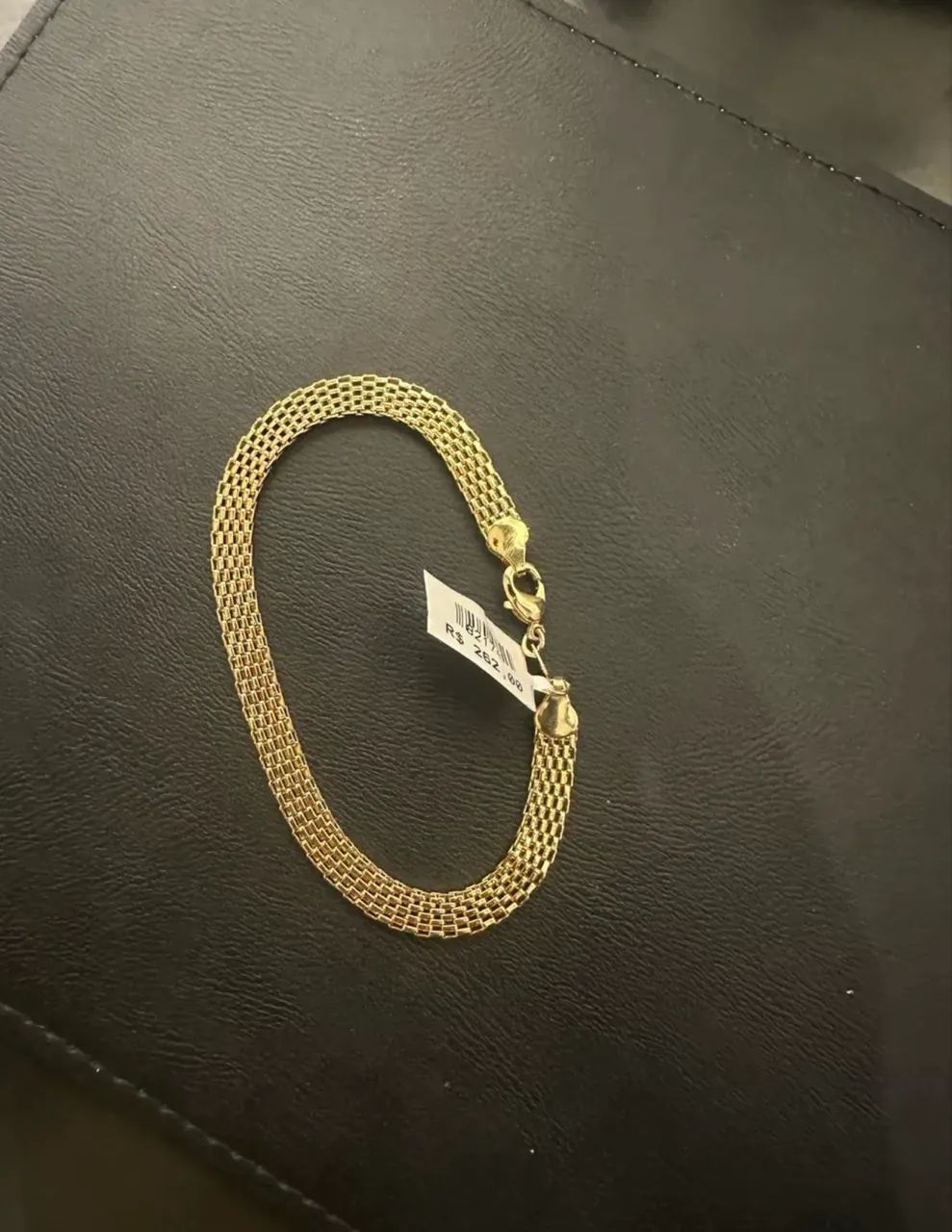 Pulseira masculina 5.5mm modelo esteira