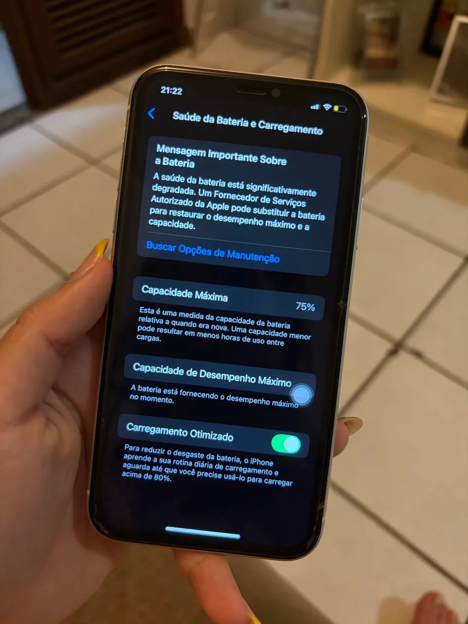 iPhone XR 128GB Branco - Excelente Estado - Foto 2