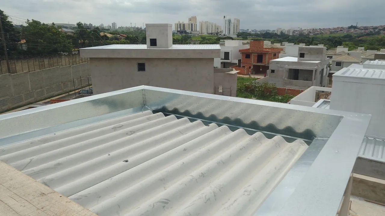 Calhas , rufos e condutores  - Foto 2