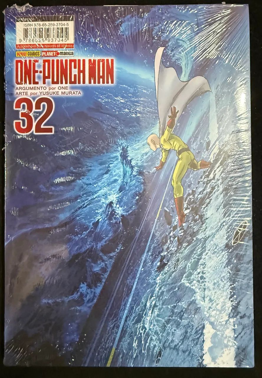 One Punch Man volume 32 NOVO LACRADO - mangá Panini - One - Yusuke
