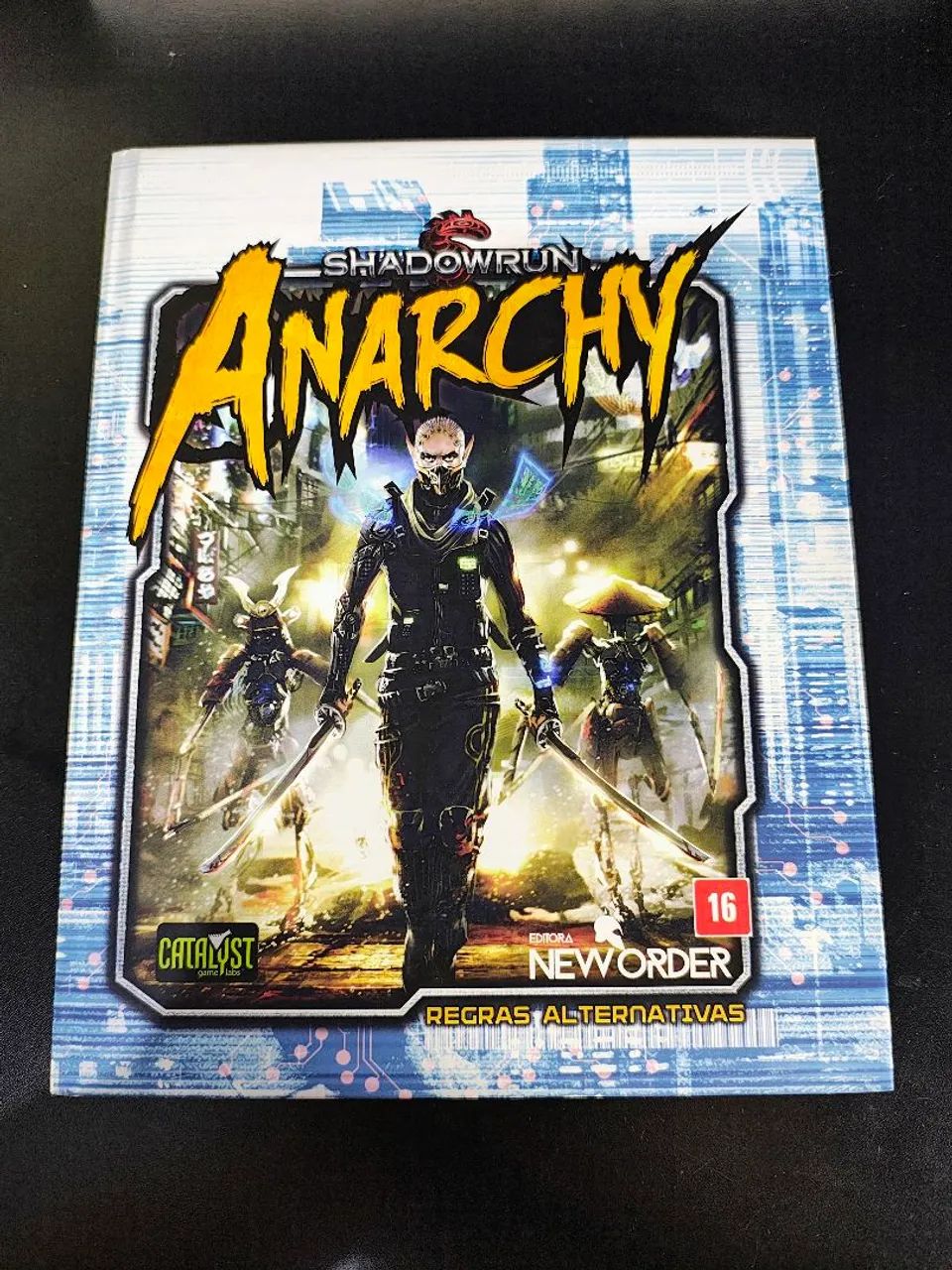 Livro de RPG Shadowrun Anarchy