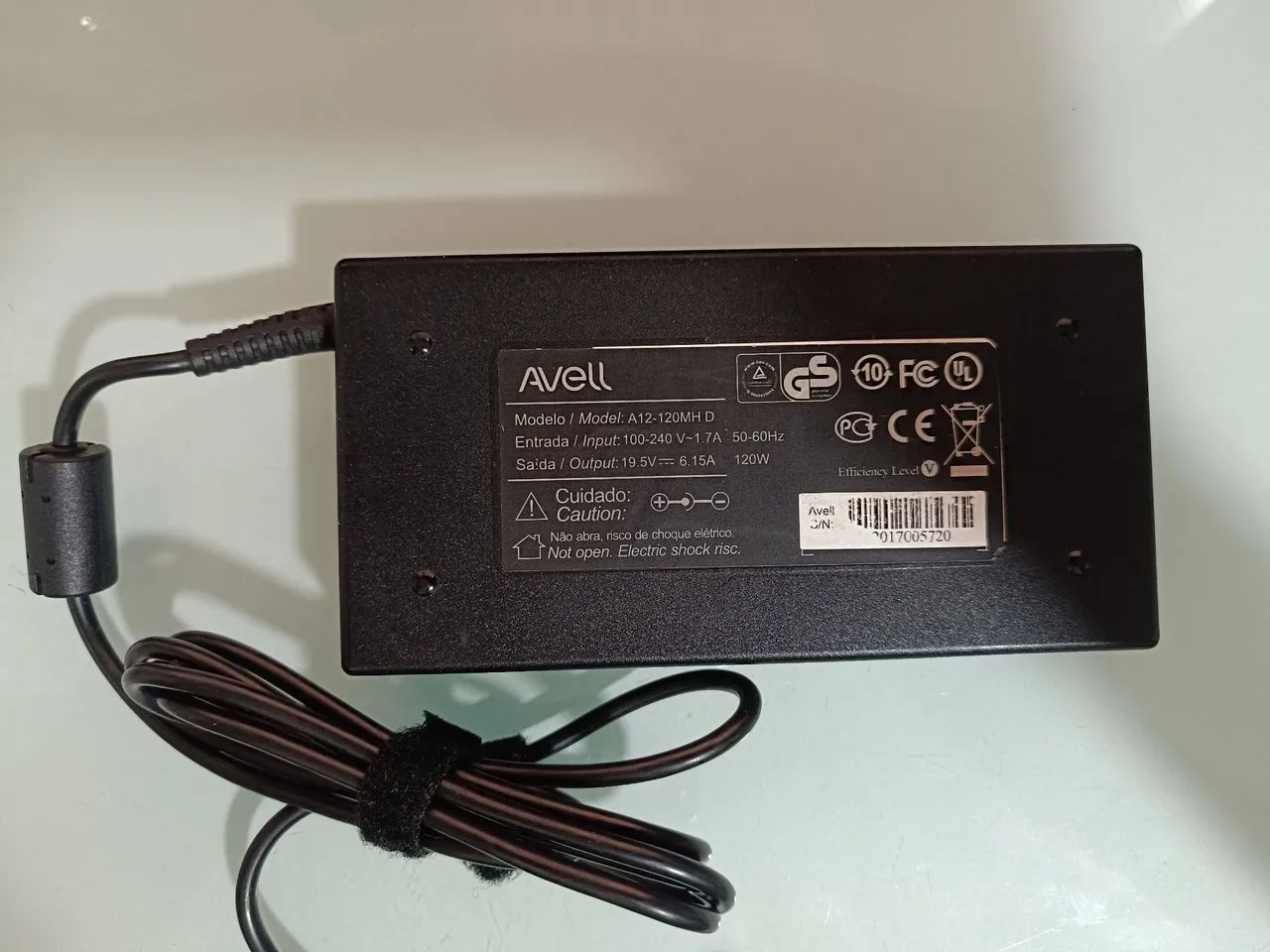 Fonte original notebook avell modelo A12-120MH