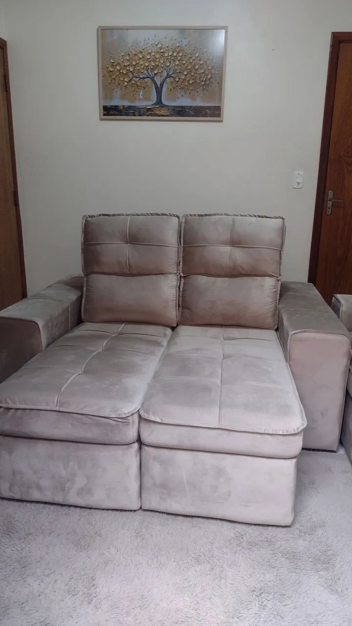 Sofá dois lugares retrátil  - Foto 2