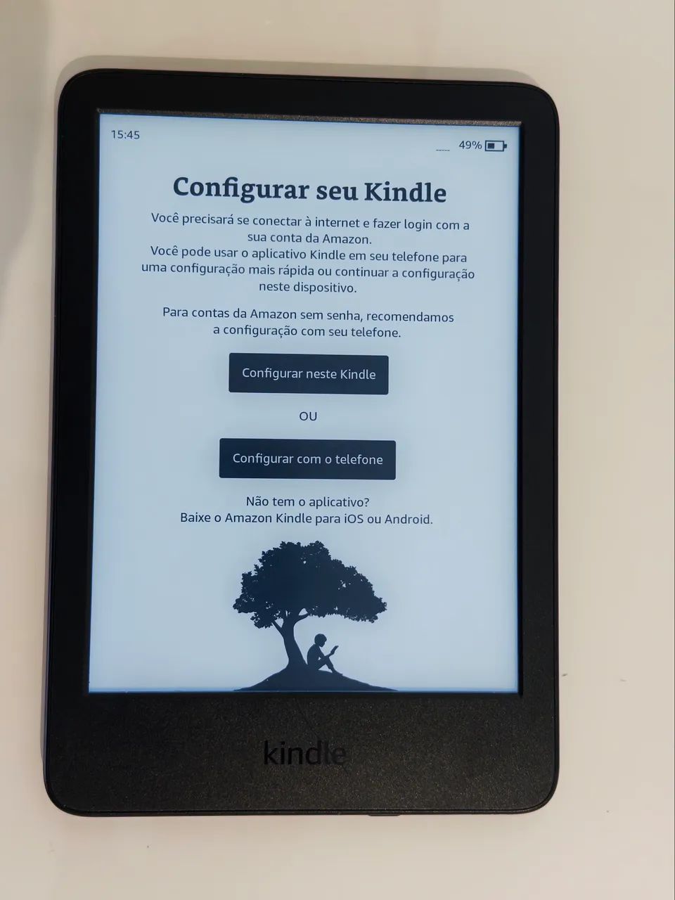 Kindle 11ª geração (2023) COM DEFEITO (toque fantasma)