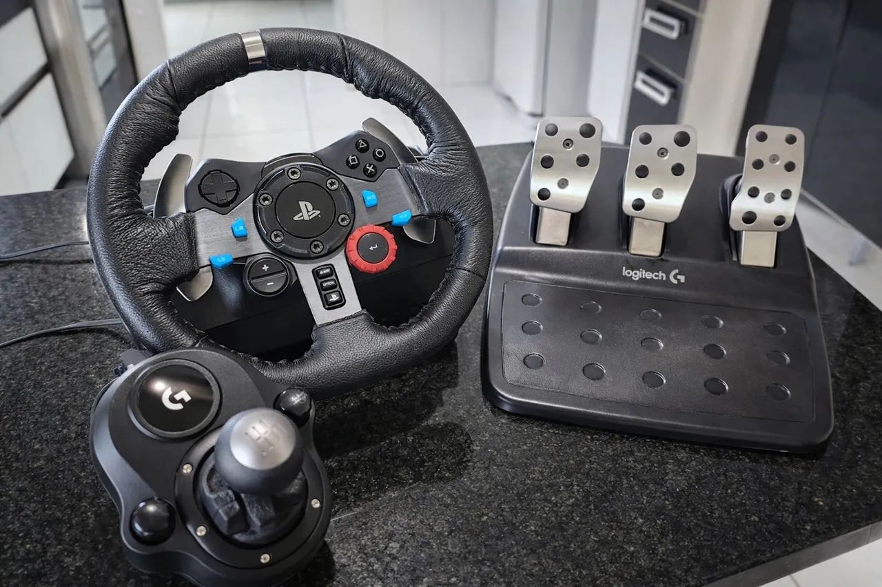 Volante Logitech G29 + Câmbio Incluso