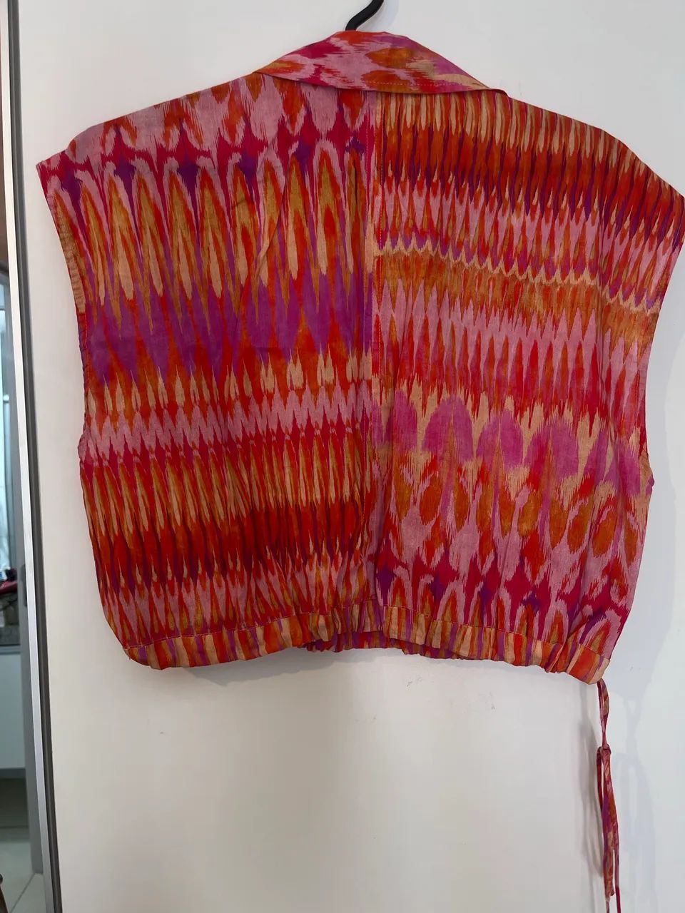 Cropped estilo camisaria - Foto 2