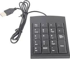 Mini teclado numérico usb