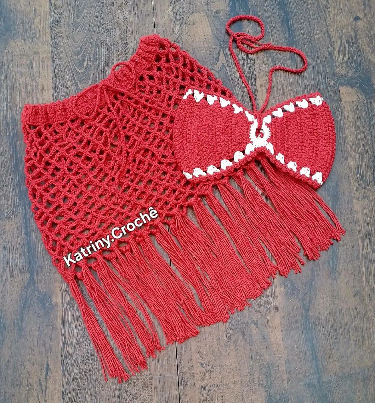 Conjunto em crochê  - Foto 3