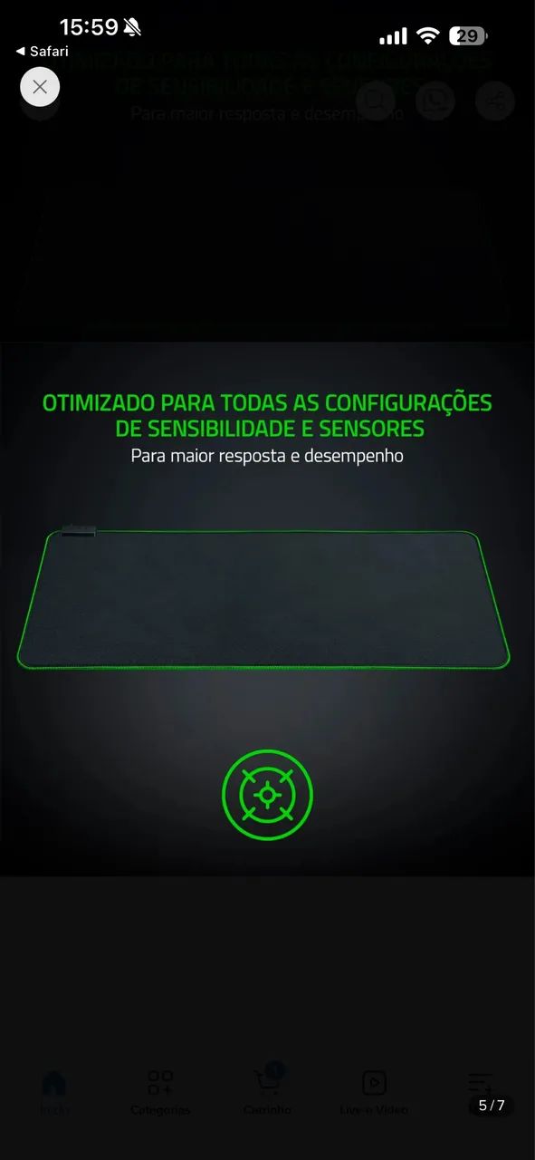 Mouse pad goliathus chorma - Foto 2