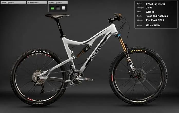 Bicicleta Santa Cruz Blur aro 26