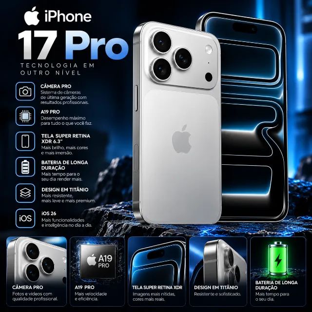 Iphone 17 Pro Silver 256GB