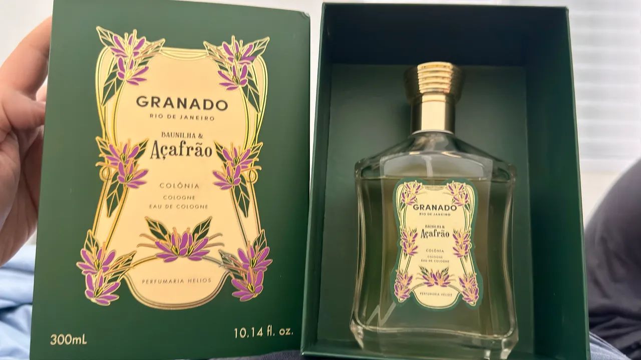 Colônia Baunilha e açafrão Granado 300ml - Foto 2