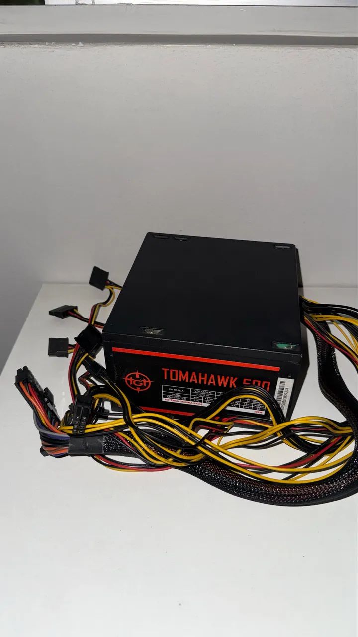 Fonte Tomahawk 500w - Foto 3